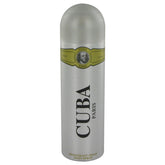 Cuba Gold by Fragluxe Deodorant Spray (unboxed) 6.7 oz for Men